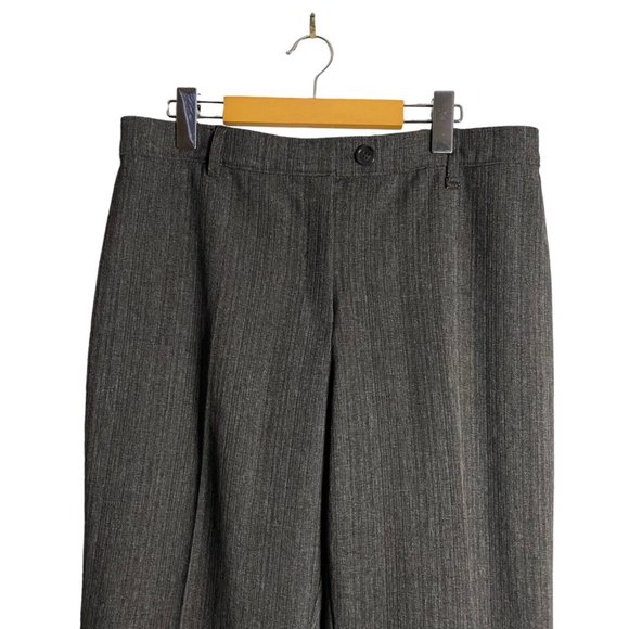 Conrad C. Collection Women's Gray Stretch Formal Straight Leg Pants - Picture 2 of 9